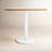 Easy Rectangular with Steel Base Dining Table-74747958-74747959