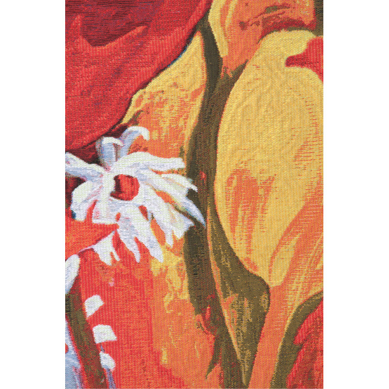 Belgian Loom Woven Cotton Blend Wall Hanging