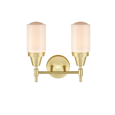 Éclairage pour meuble-lavabo à 2 lumières à intensité variable Gayle