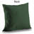 Paddle cactus - Green Botanical Poly Twill Throw Pillow – Poly Twill Throw Pillow with Insert, Double-Sided Print