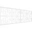 Panneau de lambris H 32 1/4 po x l 94 1/2 po x P 3/8 po