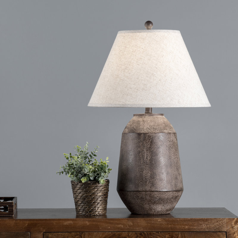 Lampe de table brune 28,5 "