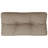vidaXL Pallet Cushion Taupe 31.5"x15.7"x4.7" Fabric-1247360731-1247360726