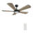 Wilkes 52'' Smart Ceiling Fan With Remote, Light Kit Included, orks With Google Assistant And Amazon Alexa,Siri Shortcut.-2073900978