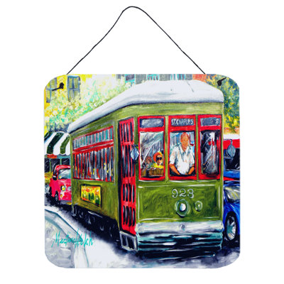 Modern Transportation Wall Decor on Metal