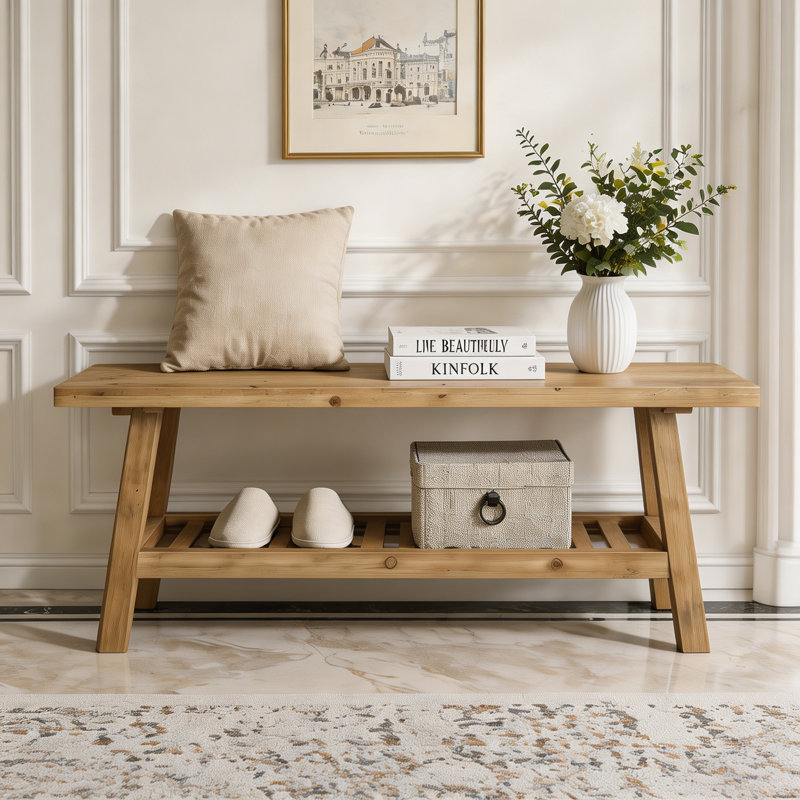 Banc en bois 43 po