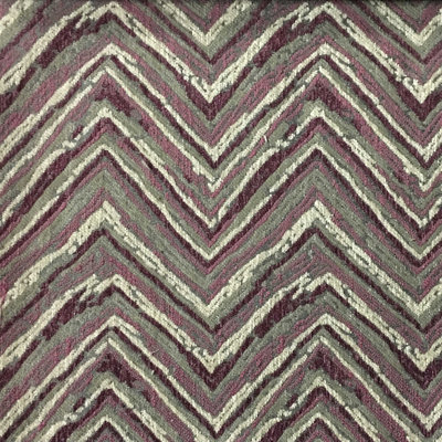 Tissu en chenille épais à motif de chevrons Union-Norwich