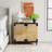 Aleja 2 - Door Woven Banana Steam 34.6" Nightstand-367556498