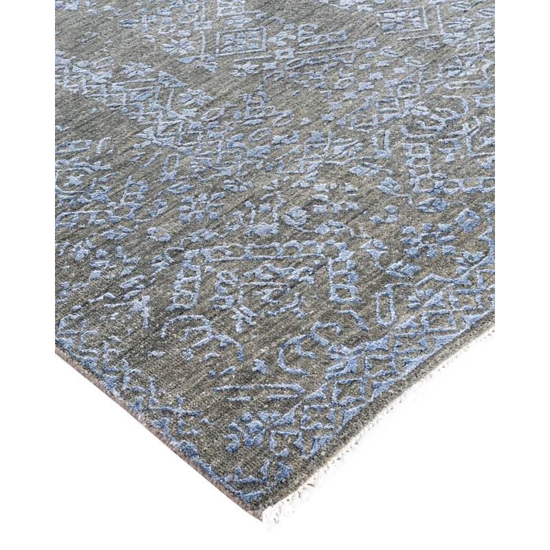 Overdyed One-of-a-Kind 8' 1" X 10' 1" Hand Knotted Area Rug