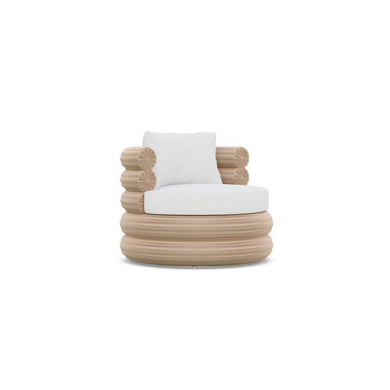 Texoma Swivel Patio Chair with Cushion