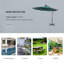 Parasol en porte-à-faux 118,1 po Seleina