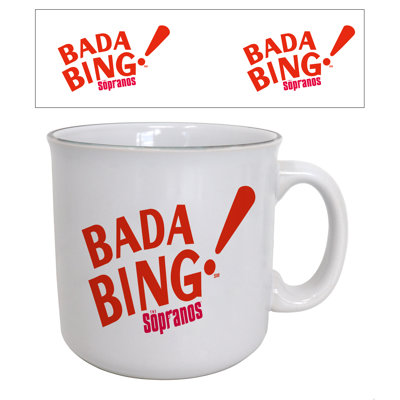 The Sopranos  Bada Bing 20oz Camper Mug