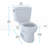 TOTO® Drake® Two-Piece Round 1.6 GPF Toilet, Colonial White-6788091-10482822