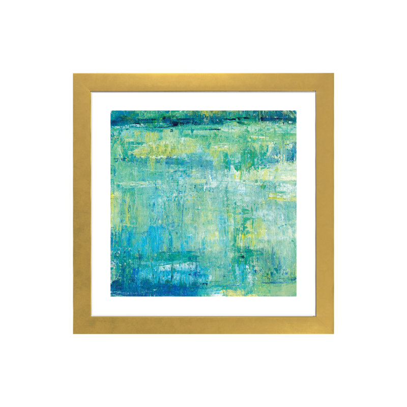 Reproduction d’art encadrée "Water Reflection I" par Timothy e Toole, H 16 po x l 16 po x p 1 po