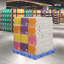 6 palettes en plastique, 6 palettes emboîtables