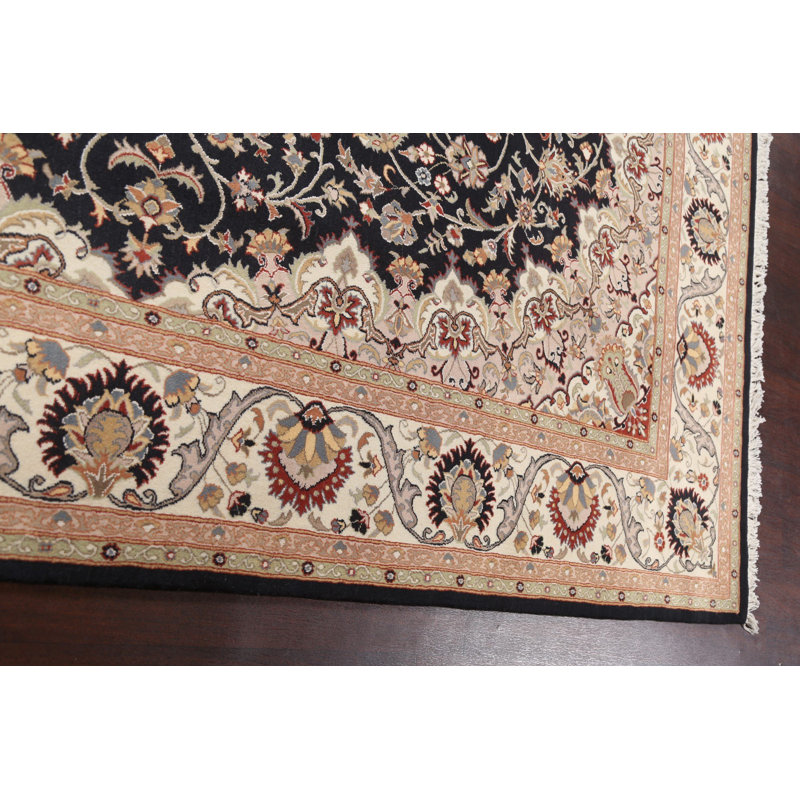 One-of-a-Kind 8'2" X 10'5" Wool Area Rug in Black
