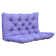 Miley Atlanta Seat with Backrest for Bench Garden Sofa Cushion
