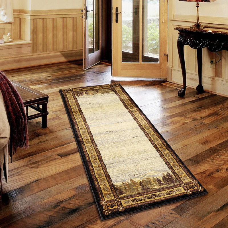Tapis en polypropylène avec envers en jute, Rectangle 7 pi 10 po x 10 pi 3 po