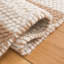 Charvik Machine Made Area Rug in Ivory/Light Brown-736913302