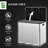 Steel,Plastic Step On Multi-Compartment Rubbish & Recycling Bin - 45L