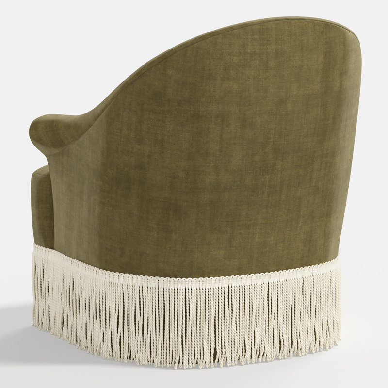 Marie 32 Wide, Moss Performance Velvet