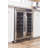 EdgeStar 24 Inch Wide 36 Bottle Built-In Wine Cooler with Dual Cooling Zones and French Doors