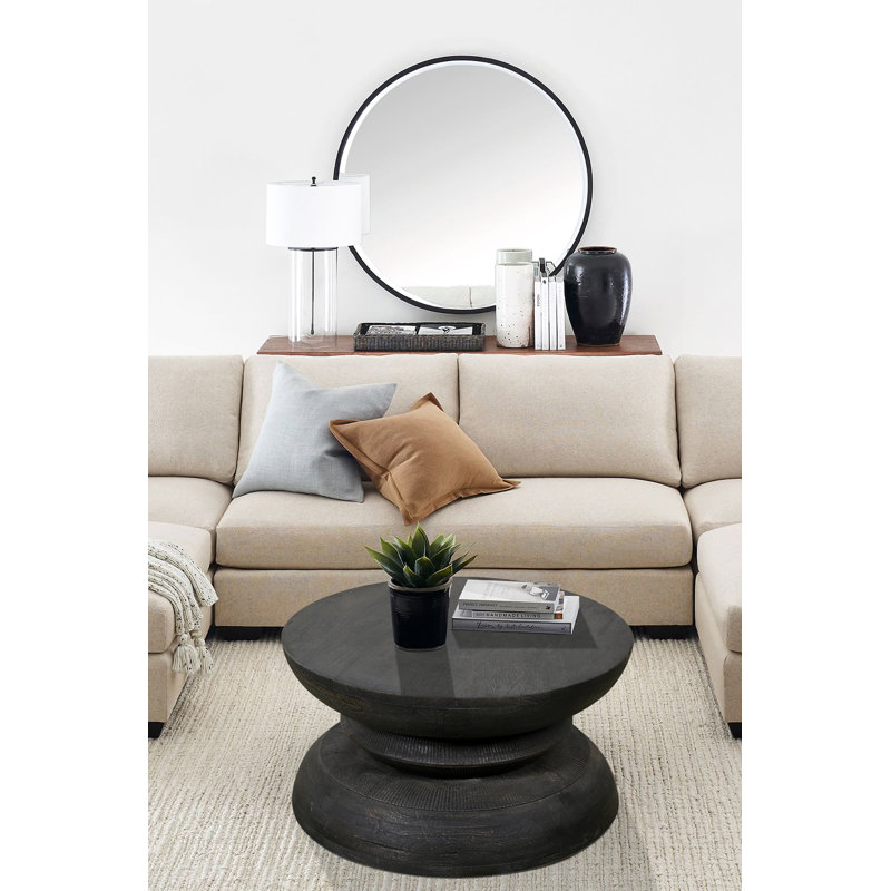 Cahner Solid Wood Coffee Table