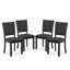 Chaise d'appoint rembourrée Quain-120234911