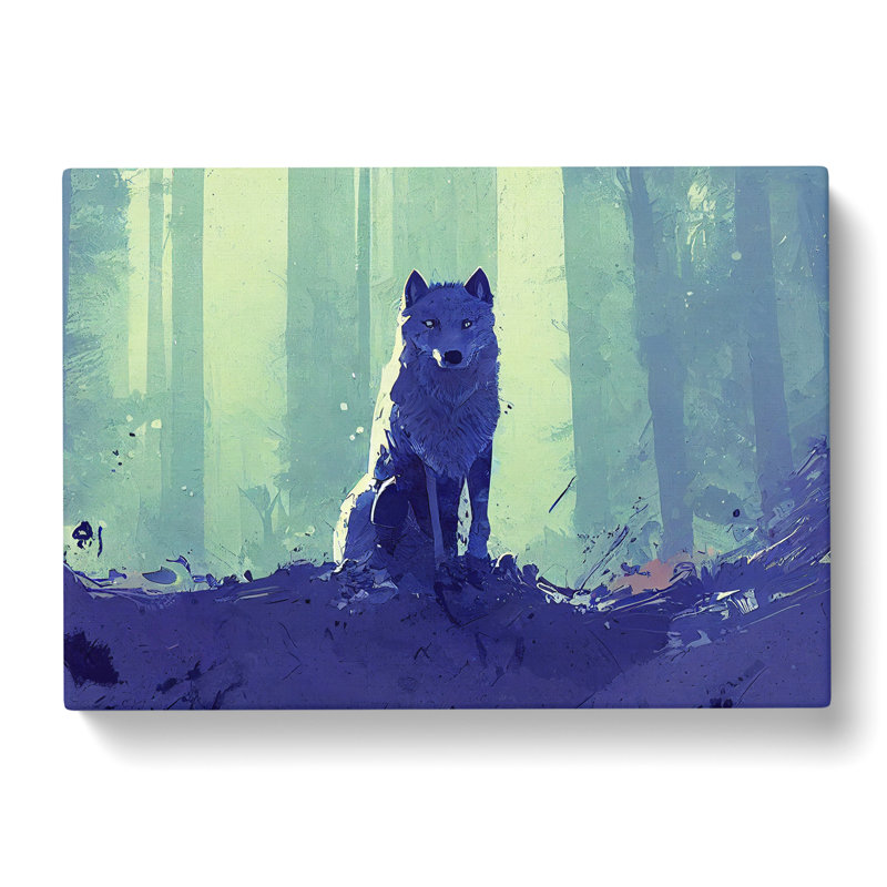 Wolf Art Painting Vol.1 - Wrapped Canvas