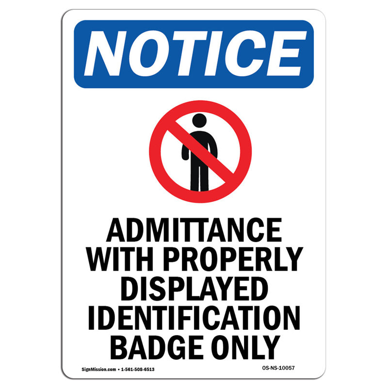 Admittance with Properly Sign