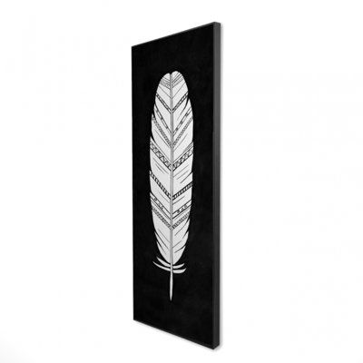 " Feather With Patterns "
