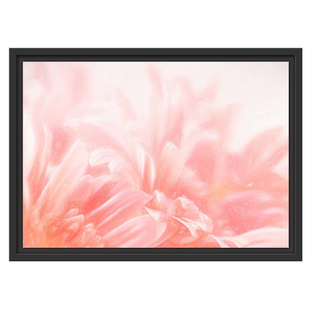 Gerahmtes Wandbild Gerbera-Blume