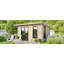Powersheds 14 x 8ft Pent Log Cabin, Doors to the Left - 44mm