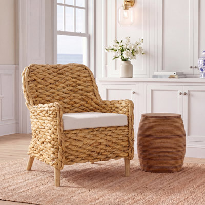 Chaise d'appoint avec coussin Purrl Hyacinth