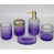 Ombre mauve + or