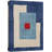 Abstract Vibrant Color Blocks Mid-Century Blue Blocks Abstract Geometric Illustrations Modern Minimalist-124835512-100707917