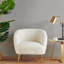 Chaise d'appoint de 29,5 po de large guang