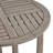 Rustic 27.5'' Table In Grey - Wood Material For Patio Use 27.5'