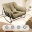 Chaise berçante d'extérieur en fer Luisang-636850007