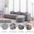 Meyzieu Upholstered L-Shaped Sectional-104228395-104228389