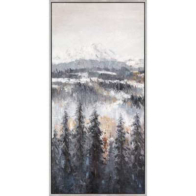 Evergreen Fade I Canvas Wall Art