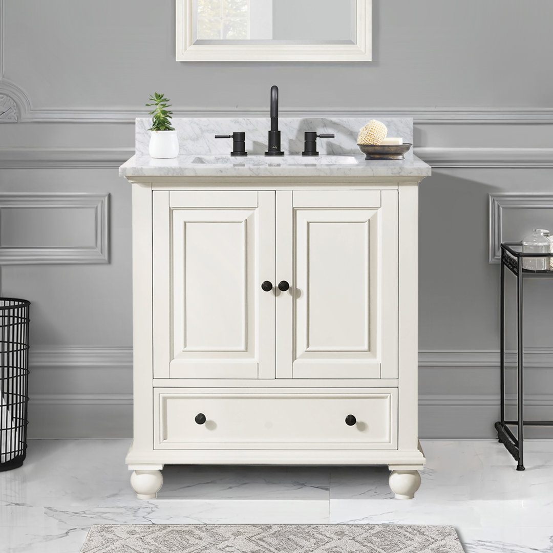 Magruder 30" Single Bathroom Vanity with Top Three Posts™ Top 