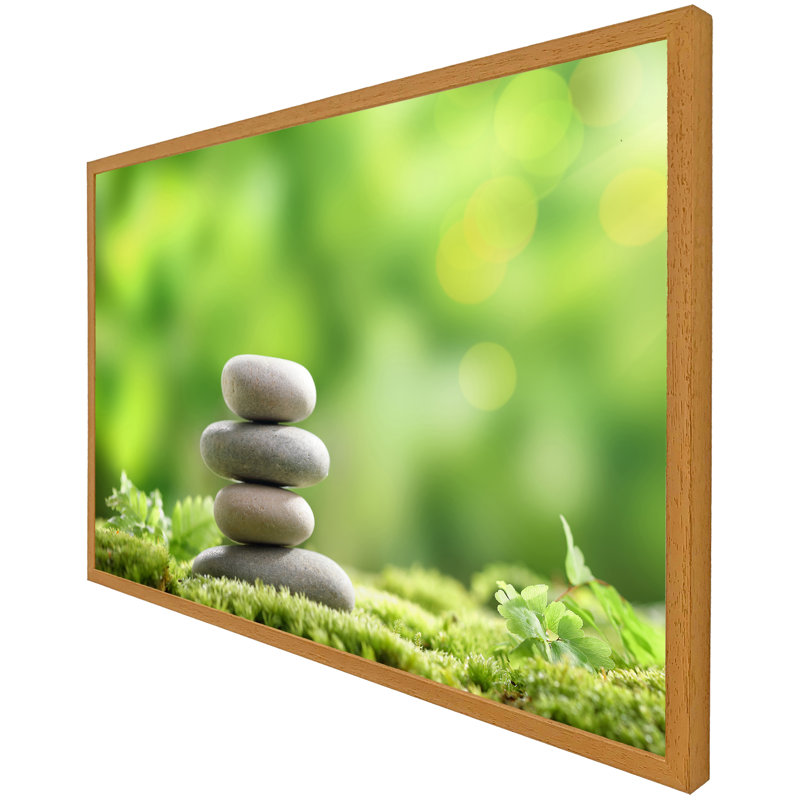Copiague Single Picture Frame Print, 76cm H x 114cm W x 4cm D, Oak Framed