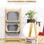 Mathis Solid Wood Freestanding Bathroom Shelves