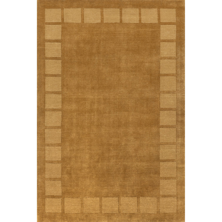 Milchan High Low Wool Blend Area Rug