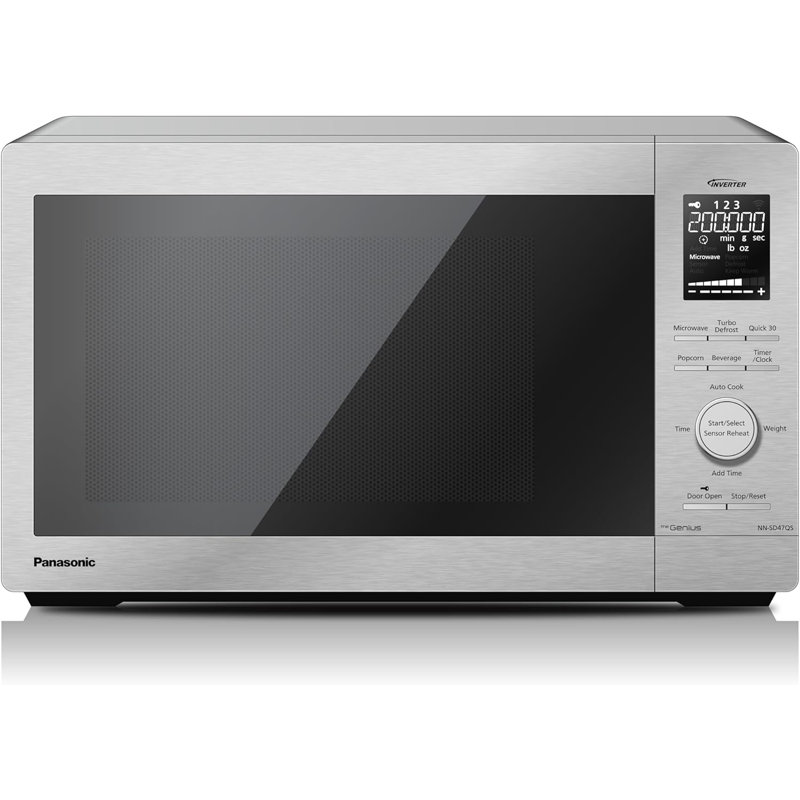 Four à micro-ondes inverseur 1000 W compact Genius de NNSD47QS de Philips, acier inoxydable