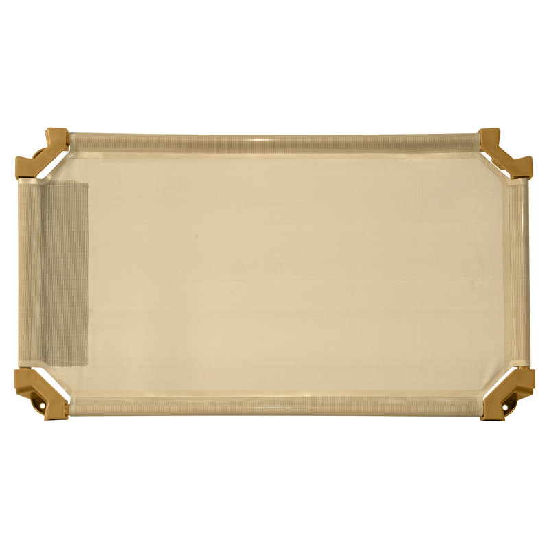 Lit de camp pour enfant empilable assemblé, Brun clair, Standard