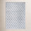 Russo Ivory Blue Hand-Woven Flatweave Rug