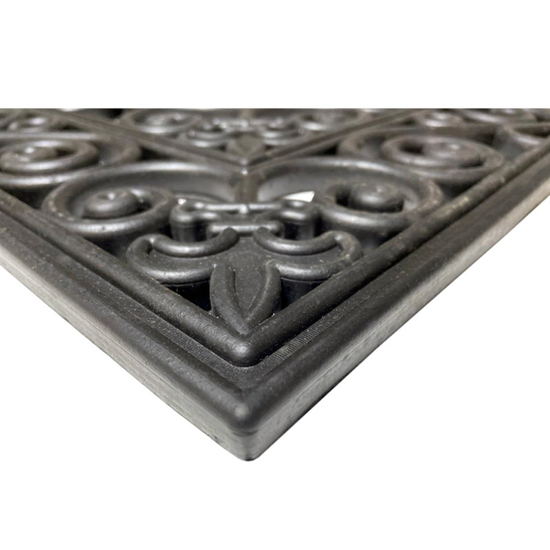 Tapis de porte antidérapant pour l'extérieur, L 31 po x L 18 po