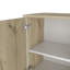 Armoire à pharmacie élégante, deux tablettes internes-94239580